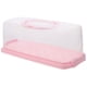thumbnail image 4 of Recipiente portátil para pan con tapa, hermético, transparente, para guardar pasteles, galletas y pan, 4 of 7