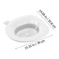 thumbnail image 2 of OULII 1Pack Portable Feminine Washer Grey Isolation Practical Design Toilet Accessory for Postpartum Women, 2 of 8