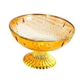 thumbnail image 2 of Luzkey Bol sur Pied Décoratif Bol à Fruits sur Pied Assiette Spécialisée Moderne Support de Service Décoratif Centre de Table pour Table à Manger Brun, 2 of 8