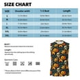 thumbnail image 6 of Pofeuu Halloween Skull Print Men's Muscle T-Shirt, Sleeveless, Muscle Tank, Classic Muscle Tee Top For Men Casual Sleeveless Muscle T-Shirt Trendy Clothes-X-Large, 6 of 7