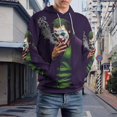 thumbnail image 6 of Unisex Jokers Hoodies 3D Printed Pullover Hooded Sweatshirt with Pocket for Mens Womens, 6 of 7