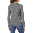 thumbnail image 2 of walmart Essentials Chandail à Col Rond à Manches Longues pour Femmes, Coupe Classique, Toucher Doux, 2 of 8