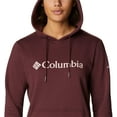 thumbnail image 4 of Columbia Womens Logo Hoodie Malbec X-Small, 4 of 9