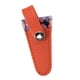 thumbnail image 4 of Funda Protectora de Cuero Sintético para Tijeras de Manualidades, 8 X 3 Cm, Elegante Estuche de Almacenamiento para Tijeras de Bordar Y Coser. Naranja, 4 of 9