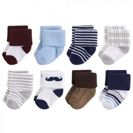 UPC: 0660168762013 | Little Treasure Baby Boy Newborn Socks  Dapper Dude  6-12 Months