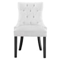 thumbnail image 6 of Side Dining Chair, Rivet Nailhead, White, Fabric, Kitchen Cafe Bistro Hospitality Restaurant, Modern Contemporary HB32915, 6 of 8