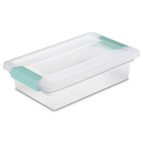 Petite boîte transparent à clip de Sterilite