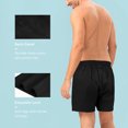thumbnail image 4 of Natural Feelings Mens Underwear Cotton Woven Boxers for Men, 5 Pack, S M L XL XXL, 4 of 6