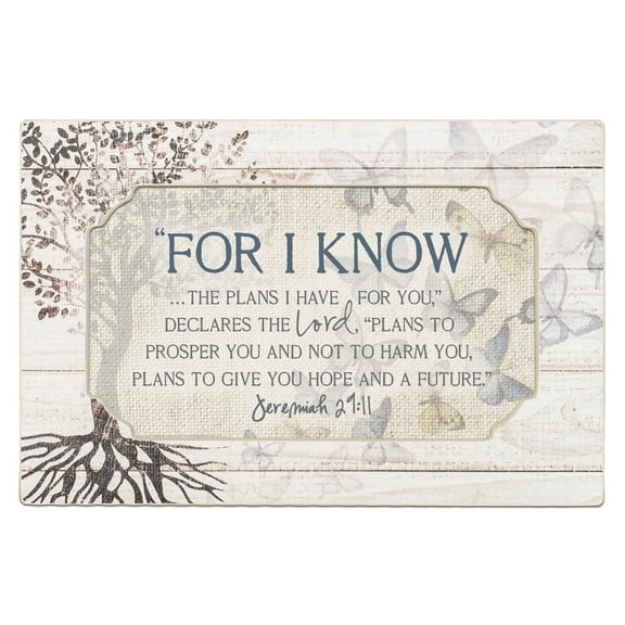 Cottage Garden for I Know The Plans I Have Deco Whitewash Jewelry Music Box Plays Tune Amazing Grace