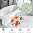 thumbnail image 3 of Watermelon Polyester Non-Slip Machine Washable Chair Rugs Office Mat Area Rugs Bath Rug, 3 of 6