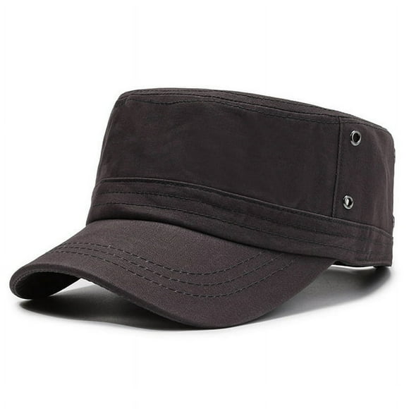 Fashion Cotton Men Cap Summer Sunscreen Cadet Hat Adjustable Flat Top Caps Women Men Fisher Army Hats Bone Cap