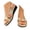 Yellow, variant on Fiaer Women's Floral Wedge Sandals Lightweight on Sandals with Cushioned Insole High Wedge Shoes for Everyday Stylish Wear Yellow 9.5