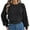 A-Black14, variant on Womens Sweaters Solid Long Sleeve Cable Knitted Cropped Sweaters Loose Fit Crewneck Comfy Warm Pullover Tops For Ladies