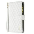thumbnail image 6 of Zipper Wallet Case for Samsung Galaxy S21 Ultra, Luxury PU Leather Shockproof Phone Case with Magnetic Clasp Kicktsand Wrist Strap Card Slots Cover for Samsung Galaxy S21 Ultra 6.8 Inch,White, 6 of 15