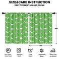 thumbnail image 2 of Blackout Kids Curtains,Green Dinosaur Silhouette Pattern Childrens Insulated Curtains Set Of 2,Bedroom Essentials,Toddler Room Decor 42"x54", 2 of 5