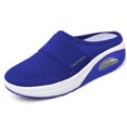 thumbnail image 1 of Zapatillas de cuña para mujer, zapatillas de primera calidad, zapatos Retro de plataforma informales antideslizantes Vintage para mujer, sandalias ortopédicas para diabéticos de talla grande Tan Jianjun unisex, 1 of 2