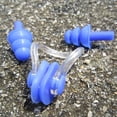 thumbnail image 2 of Tapones para los oídos de natación de silicona para niños oso de fresa Juguete impermeables y cómodos 7 juegos, 2 of 6