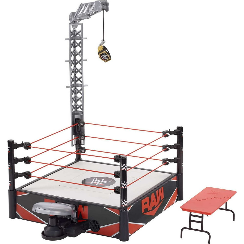 WWE Wrekkin Kickout Ring Playset With Ref Mode & Launcher Mode