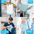 thumbnail image 6 of Clipboard with Storage, Large Capacity Nursing Clipboards with Low Profile Clip, Heavy Duty Plastic Storage 8.5x11 Clip Board with Pen Holder, Side-Opening, A4 Organization Box for Writing, 6 of 9