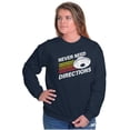 thumbnail image 3 of Funny Cool UFOs Space Alien Believers Unisex Plus Fleece Graphic Sweatshirt Brisco Brands 5X, 3 of 5