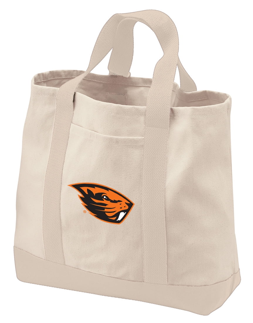 Broad Bay Oregon State Tote Bag or Official Canvas Oregon State University Totes 