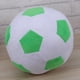 thumbnail image 5 of FELTECHELECTR Juguetes de fútbol multifuncionales, peluche de fútbol, cojín con forma de balón de fútbol, color verde, 5 of 7