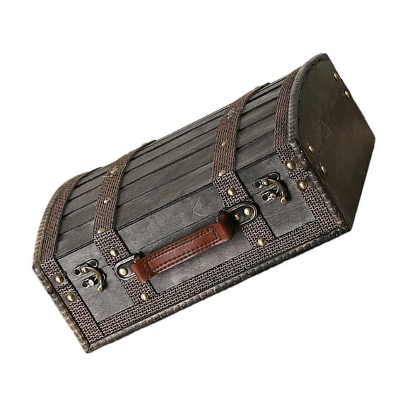 Combination Locks Wood Box Hide Compartment Decorative Home Office Organizers