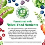 Womens One Daily Multivitamin with Vitamin C, Biotin and Ashwagandha | 30 Vegetarian Caplets | by Rainbow Light