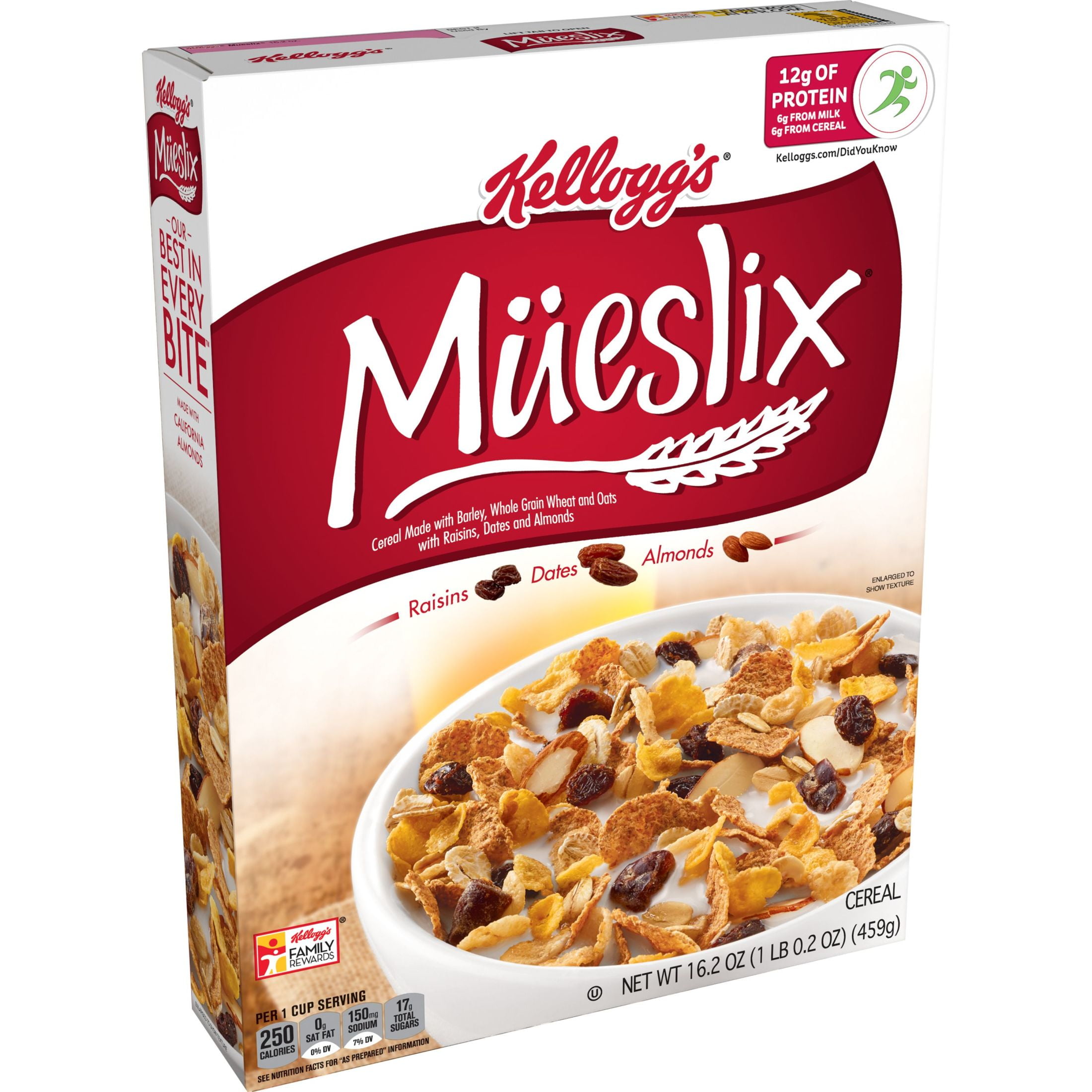 Kellogg's Mueslix Cold Breakfast Cereal, Original, 16.2 oz