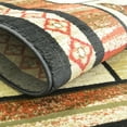 thumbnail image 5 of Rug Empire Rustic Lodge Bear Border Cabin Red Black Area Rug (7'10 x 9'10) - Multi - 7'10" x 9'10" 3'11" x 5'3" 4' x 6' Indoor Rectangle, 5 of 5