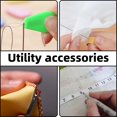 thumbnail image 4 of Pieces Sewing Tool Set - 144pcs Including Tomato Pin Cushion Seam Rippers, Scissors, Tape Measure Sewing Pins Tailors Chalk for Quilting Needlework DIY Crafts, 4 of 6