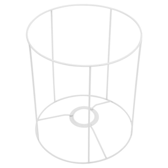 IBASETOY Hanging Iron Lampshade Frame For Diy Light Projects Lamp Making Supply For Table Ceiling Lamps Woven Design