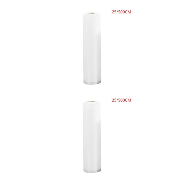 Maoww 1 Rouleau Sac de Rangement sous Vide Portable Transparent Compressé Étanche Sac de Scellage de Viande Accessoires de Randonnée Type1 NO1