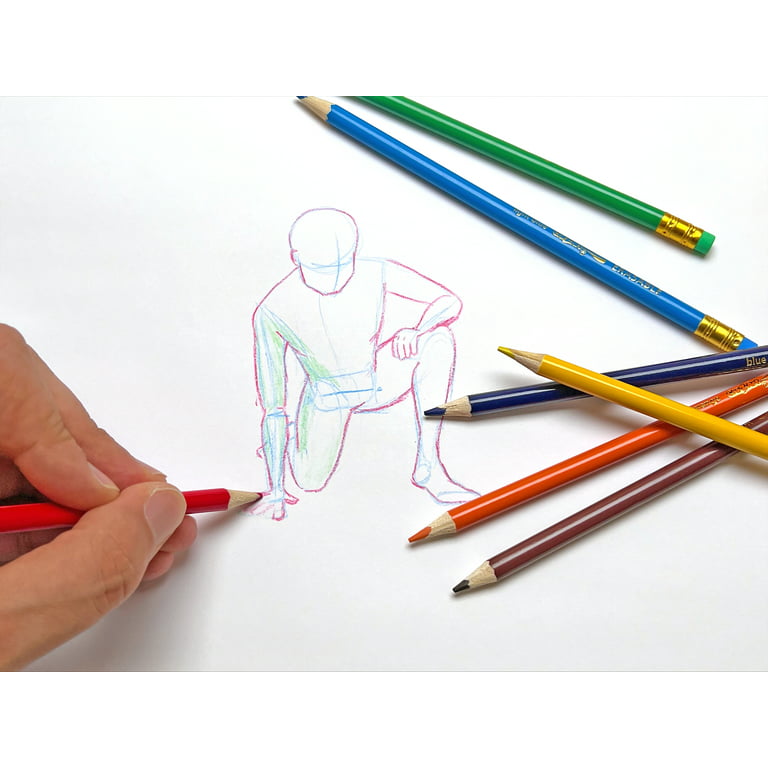 Pencil Drawings for Kids! Learn to Draw Colorful Pencils Easy Art for  Children 