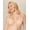 Almond, variant on Unlined Lace Balconette Bra, Full Coverage Digital Rose 36D Women's