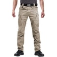thumbnail image 2 of Hiwise Pantalones tácticos Ripstop para hombre, pantalones cargo elásticos resistentes al agua, pantalones de trabajo de senderismo EDC ligeros y duraderos, 2 of 3