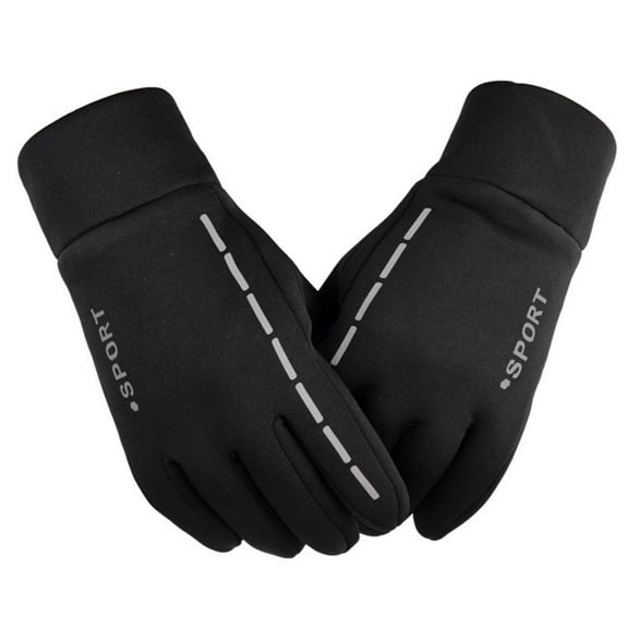 Christmas Clearance Sale! Feledorashia Mens Winter Wartproof Warm Gloves Cold Weather Outdoor Activities Thermal Windproof Gloves