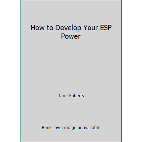 Pre-Owned How to Develop Your ESP Power (Paperback) 0671494066 9780671494063