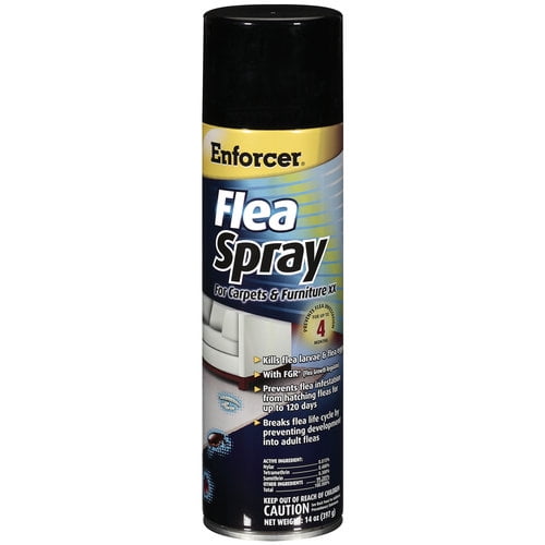 Enforcer XX Flea Spray For Carpets & Furniture, 20 Oz - Walmart.com