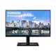 thumbnail image 1 of SAMSUNG FT45 Series 24-Inch FHD 1080p Computer Monitor, 75Hz, IPS Panel, HDMI, DisplayPort, USB Hub, Height Adjustable Stand, 3 Yr WRNTY (LF24T454FQNXGO),Black, 1 of 5