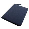 thumbnail image 2 of Estuche para pluma estilográfica, bolsa de lona de gran capacidad, portátil, multifuncional, a prueba de polvo, para colección, soporte de exhibición Cuadrícula azul 48, 2 of 9