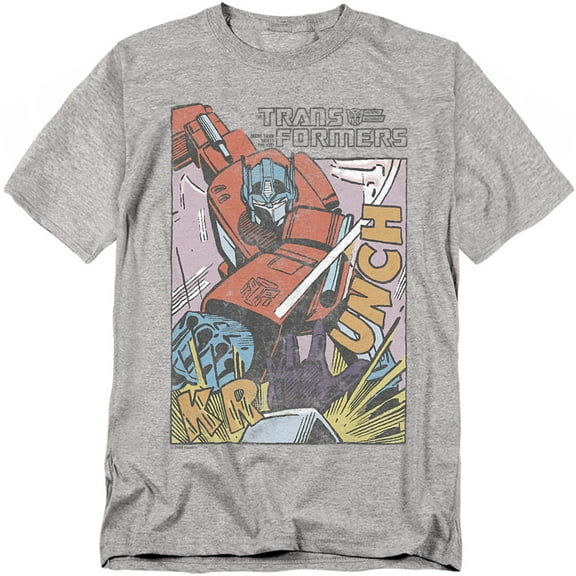 Transformers 40Th Anniversary T-Shirt Optimus Comic Crunch Unisex Graphic Tee for Men & Women