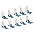 thumbnail image 4 of 10pcs Feet Presser Presser Feet For Sewing Machine For Thin And Heavy Fabric Blue, 4 of 6
