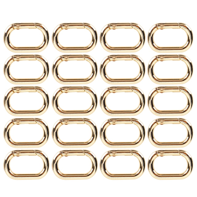 Boucle de Ressort Ovale20pcs Boucle de Ressort Ovale Boucles en Alliage Boucle de Ressort Ovale Performance Conduite