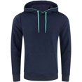 thumbnail image 6 of Brondbend Sweatsuits Men 2 Piece Outfit Mens Sweat Suit Long Sleeve Hoodie with Pockets Sweatshirt and Sweatpants Tracksuits Loose Fall Winter Versatile Outdoor Workout Suits,Navy, 6 of 6