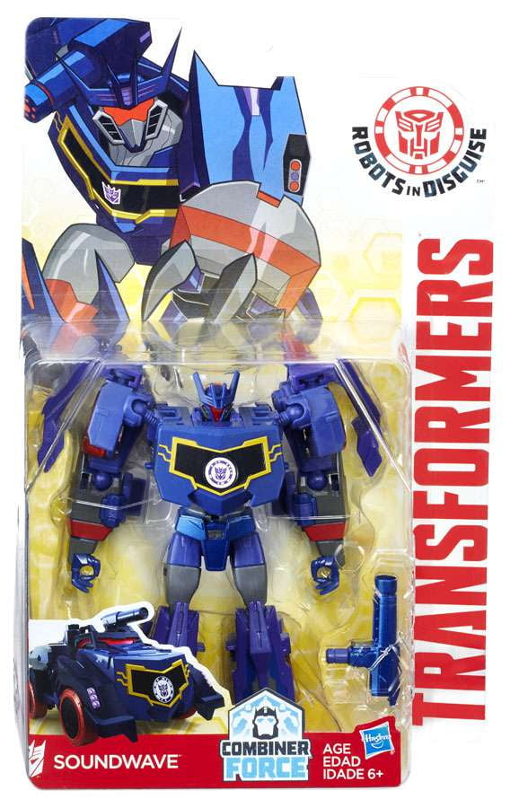 3-Step Changers SOUNDWAVE Transformers Robots In Disguise Combiner Force NEW 