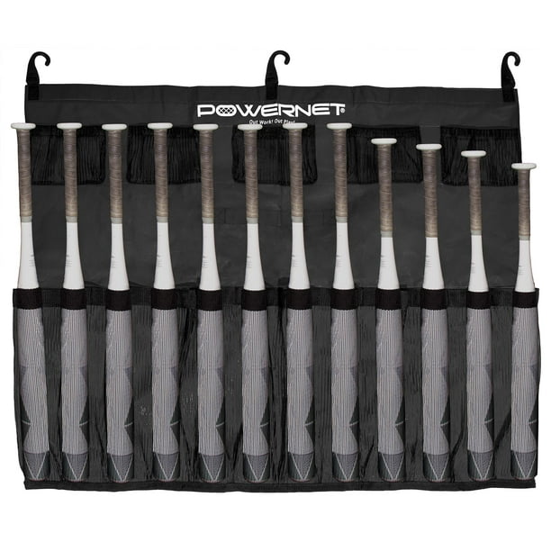 Hanging Bat Bag Caddy for Baseball and Softball Teams