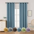 thumbnail image 2 of XmhyTop Long Curtain - Grey Curtains132cm*245cm), 1 slice, Polyester Curtains, Window Blackout Curtains for Living Room & Bedroom,, 2 of 5