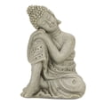 thumbnail image 2 of Estatua De Buda Meditando, Material De Resina Sintética, Estatuilla Zen Espiritual Y Tranquila Para Decoración Del Hogar, 2 of 7