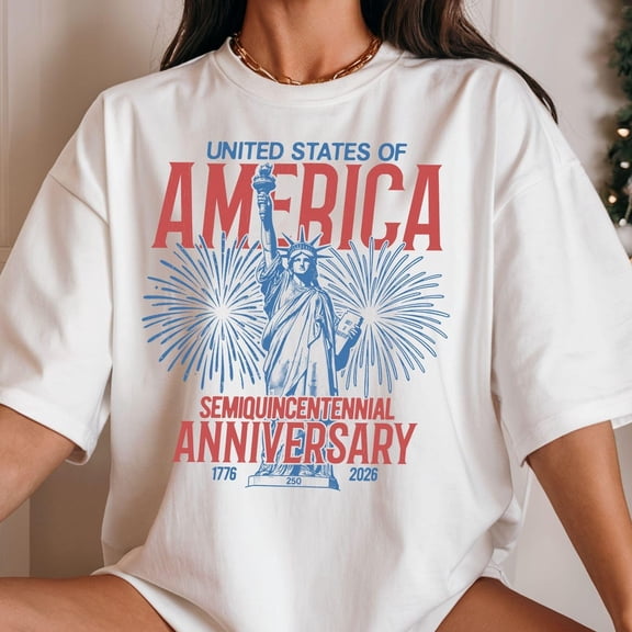 United States 250 Years Anniversary T-Shirt – Vintage Independence Day Graphic Tee